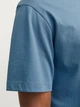 Футболка хлопковая длинная мужская Jack & Jones 12268415 M Oceanview (5715671965644) - изображение 5