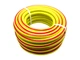 Поливочный шланг EVCI PLASTIK Эконом Радуга Sunny 1/2'' ПВХ Желтый 50 м (00000020772) - изображение 2