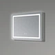 Зеркало Qtap Mideya для ванной комнаты с LED-подсветкой Touch, антизапотеванием и диммером (SD00054143) - изображение 5