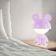 Світильник-нічник LED з акумулятором Kite Cute Mouse K25-316-2-5, фіолетовий, з ручкою для перенесення - зображення 5