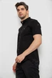 Рубашка мужская однотонная, цвет черный, 214R7346, размер XL: XXL - изображение 3