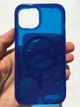 Чехол противоударный Tech21 Evo Check MagSafe для Iphone 14/13 (6.1") Blue T21-9818 - изображение 5