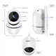 IP-камера поворотная XON SmartCam Wi-Fi 1080P (ETWEW21YW 3664) Белая - изображение 14