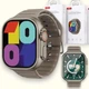 Смарт-часы XO M10Ultra 9th Wireless Charging Smart Sports Talking Watch Серый - изображение 3