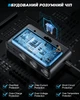 Розгалужувач прикурювача автомобіля 3 гніздаUSB-C PD36W + USB-A QC3.0 18W + 3USB-A з кабелем 1м з вимикачем на кожну розетку з вольтметром Joyroom 210W 9in1 - зображення 9