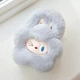 Милая плюшевая сумка POP MART The Monsters: Classic Series-Plush Flower Bag Labubu Тоут на плечо (Blue) - изображение 2