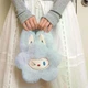Милая плюшевая сумка POP MART The Monsters: Classic Series-Plush Flower Bag Labubu Тоут на плечо (Blue) - изображение 4