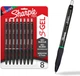 Набор цветных гелевых ручек 8 шт автоматических Sharpie S-Gel Medium Point 0.7 мм (2126231) - изображение 1