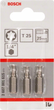 Zestaw bitow Bosch T25 x 25 mm 3 szt (3165140301411) - obraz 1
