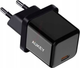 Мережевий зарядний пристрій AUKEY PA-F5 USB-C mini, PowerDelivery 20W Black (689323785742) - зображення 1