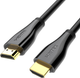 Kabel Unitek HDMI 2.0 4K 60Hz 1 m Black (C1047GB-1M) - obraz 5