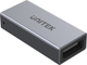 Adapter Unitek USB4 Type-C Female to Female Space Grey (A1036GY) - obraz 2