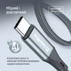 Адаптер-переходник ColorWay USB-C to Lightning 17.5 см Grey (CW-AD-CL) - изображение 7