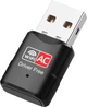 Адаптер ColorWay Wi-Fi двухдиапазонный (2.4ГГц/200Мбит + 5ГГц/433Мбит) Black (CW-AD-W2) - изображение 3