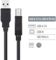 Кабель ColorWay USB 2.0 AM to BM Print Cable 3 м Black (CW-CBUB073-BK) - изображение 6