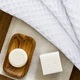 Полотенце вафельное Cosas Snow Greek Waffle 75х130 см (4822052106709) - изображение 2