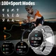 Смарт-часы мужские LIGE PowerFit 1.9” – 700 мАч, фонарик, 100+ режимов, 2 ремешка - изображение 3