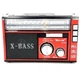 Аккумуляторный Радиоприемник Golon RX-381 Bluetooth Красный - изображение 1