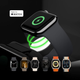 Індукційний зарядний пристрій Belkin BoostCharge Pro Travel Pad 3in1 Qi2 15W Black (WIZ024VFBK) - зображення 10