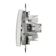 Перемикач одноклавішний Schneider Electric Sedna Design білий SDD111106 - зображення 4