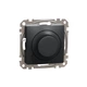 Светорегулятор поворотный Schneider Electric Sedna Design 200 Вт чёрный SDD114502 - изображение 1