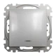 Перемикач одноклавішний Schneider Electric Sedna Design з підсвіткою алюміній SDD113106L - зображення 3