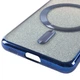 TPU чехол Delight case with MagSafe с защитными линзами на камеру для Samsung Galaxy S21 Синий / Deep navy Без бренда - изображение 1