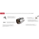 Головка торцевая Intertool 23 мм 1/2" шестигранная Cr-V сталь никелированная профессиональная (000074873) - изображение 3