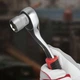 Головка торцевая Intertool 25 мм 1/2" шестигранная Cr-V сталь никелированная профессиональная (000074874) - изображение 4