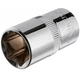 Головка торцевая Intertool 16 мм 1/2" шестигранная Cr-V сталь никелированная профессиональная (000006145) - изображение 1