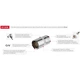 Головка торцевая Intertool 15 мм 1/2" шестигранная Cr-V сталь никелированная профессиональная (000006144) - изображение 3