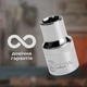 Головка торцевая Intertool 11 мм 1/2" шестигранная Cr-V сталь никелированная профессиональная (000006140) - изображение 6