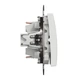 Перемикач двоклавішний Schneider Electric Sedna Design білий SDD111108 - зображення 4