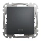 Выключатель одноклавишный Schneider Electric Sedna Design с подсветкой чёрный SDD114101L - изображение 3