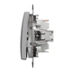 Кнопочный выключатель одноклавишный Schneider Electric Sedna Design алюминий SDD113116 - изображение 6