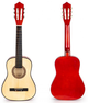 Gitara dla dzieci EcoToys klasyczna drewniana 6 strun HX18026-34 CLASSIC (5903769970728) - obraz 5