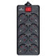 Фільтр живлення REAL-EL REAL-EL RS-8 PROTECT, 1.8m, black (EL122300021) - зображення 1
