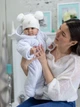 Слитный комбинезон детский демисезонный велюровый для новорожденных DoRechi Зефир 56-62 см Белый - изображение 7