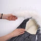 Зимний детский конверт-кокон на овчине для новонароджених DoRechi Baby XS 0-9 месяцев (56-74 см) Графитовый с опушкой - изображение 6