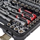 Набор торцевых головок 1/4″ и 1/2″ 111 предметов Vitals Master Impact + Superlock - изображение 9