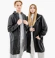 Пальто Rains Jackets Black 1202-BLACKREFLECTIVE M/L - изображение 1