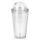 Склянка з кришкою та трубочкою Home R30023 - зображення 2