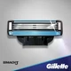 Сменные лезвия (картриджи) для бритья Gillette Mach3 5 шт в упаковке (4531124) - изображение 2