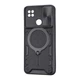Протиударний чохол Armor Ring + захиcт камери для Xiaomi Redmi 9c case Simon black - зображення 1