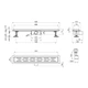 Трап лінійний Kroner KRP Eifel L60 Linien CV034168 - изображение 4