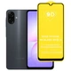 Защитное стекло TDG 9D для Samsung Galaxy A07 (A075) полная проклейка черный - изображение 1