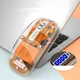 Мышь беспроводная прозрачная FMOUSE M133 с подсветкой - изображение 4