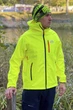 Мужская спортивная ветровка Brooklet softshell водозащитная софтшел ветрозащитная куртка с эргономичным капюшоном для трекинга велосипеда и активного отдыха желтый - 1140782-5 - M - изображение 6