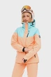 Куртка гірськолижна мембрана 10000 лижна зимова Brooklet Lili Melon orange/Baby blue жіноча персиковий - 202303BLJ-04 - L - зображення 3