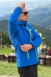 Мужская спортивная ветровка Brooklet softshell водозащитная софтшел ветрозащитная куртка с эргономичным капюшоном для трекинга велосипеда и активного отдыха голубая - 1140782-4 - XL - изображение 7
